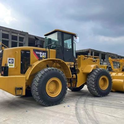 CAT ব্যবহৃত লোডার ফ্রন্ট এন্ড ব্যবহৃত CAT 966H হুইল লোডার