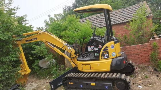 আসল সেকেন্ড-হ্যান্ড ট্র্যাক টাইপ Komatsu 30 এক্সকাভেটর জাপানে উত্পাদিত
