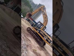 বাহু 18 মিটার প্রসারিত করুন, আসল CAT320B হাইড্রোলিক এক্সকাভেটর