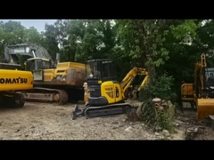 কোমাটসু 35 এক্সক্যাভেটর, শহুরে পাইপলাইন নির্মাণ, ল্যান্ডস্কেপিংয়ে ব্যবহৃত একটি মিনি এক্সকাভেটর