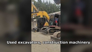 Sany খননকারী, গ্রাহকরা বর্তমানে সাইটটিতে মেশিনের চমৎকার কর্মক্ষমতা পরিদর্শন করছেন